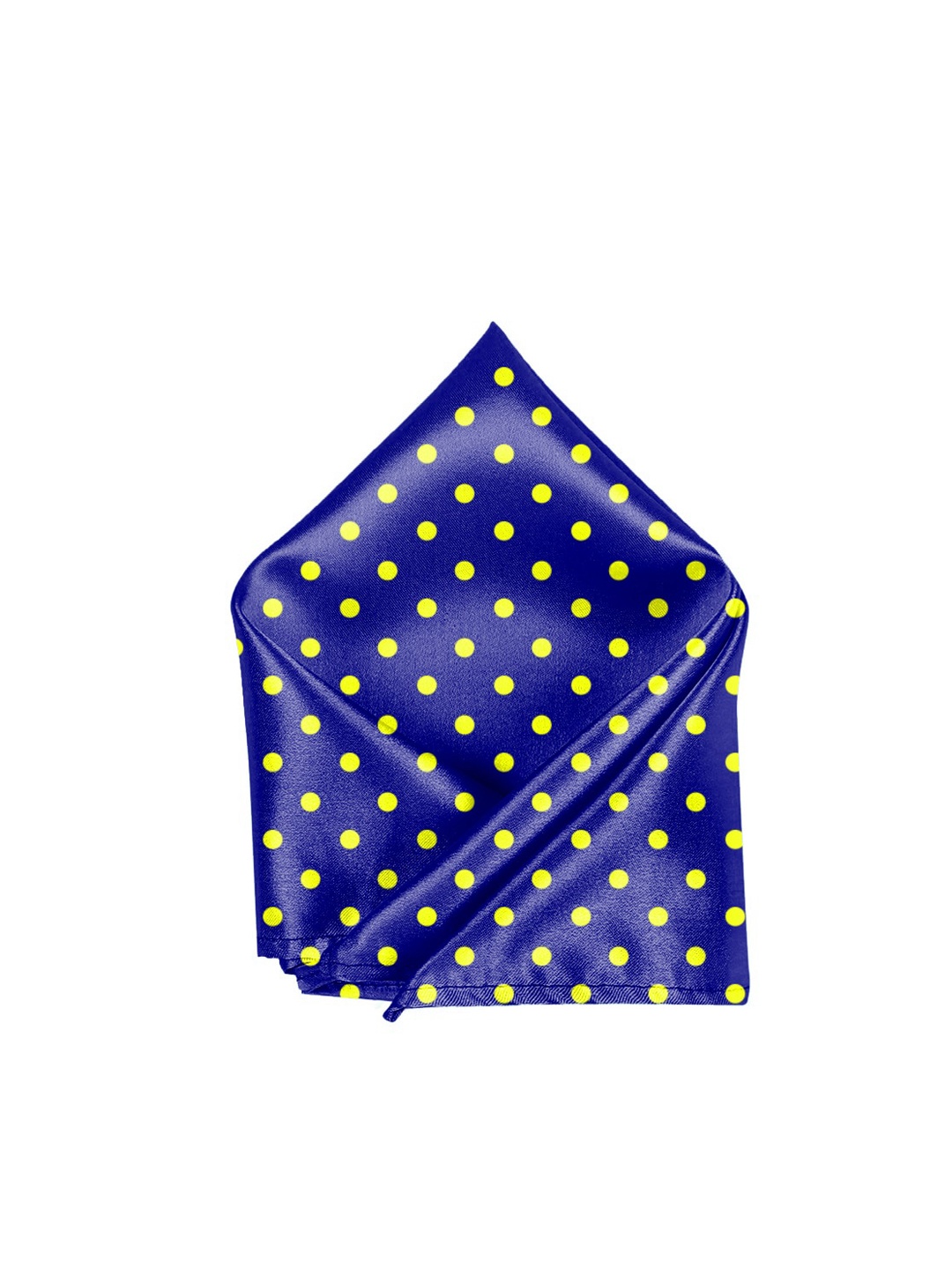 

Blacksmith Blue Polka Dot Printed Pocket Square
