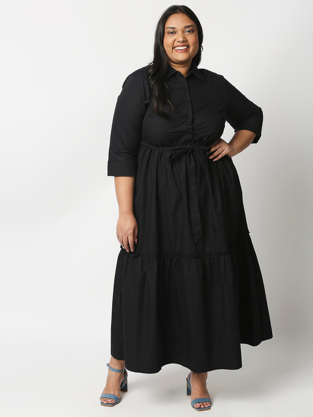 

20Dresses Women Plus Size Black Maxi Dress