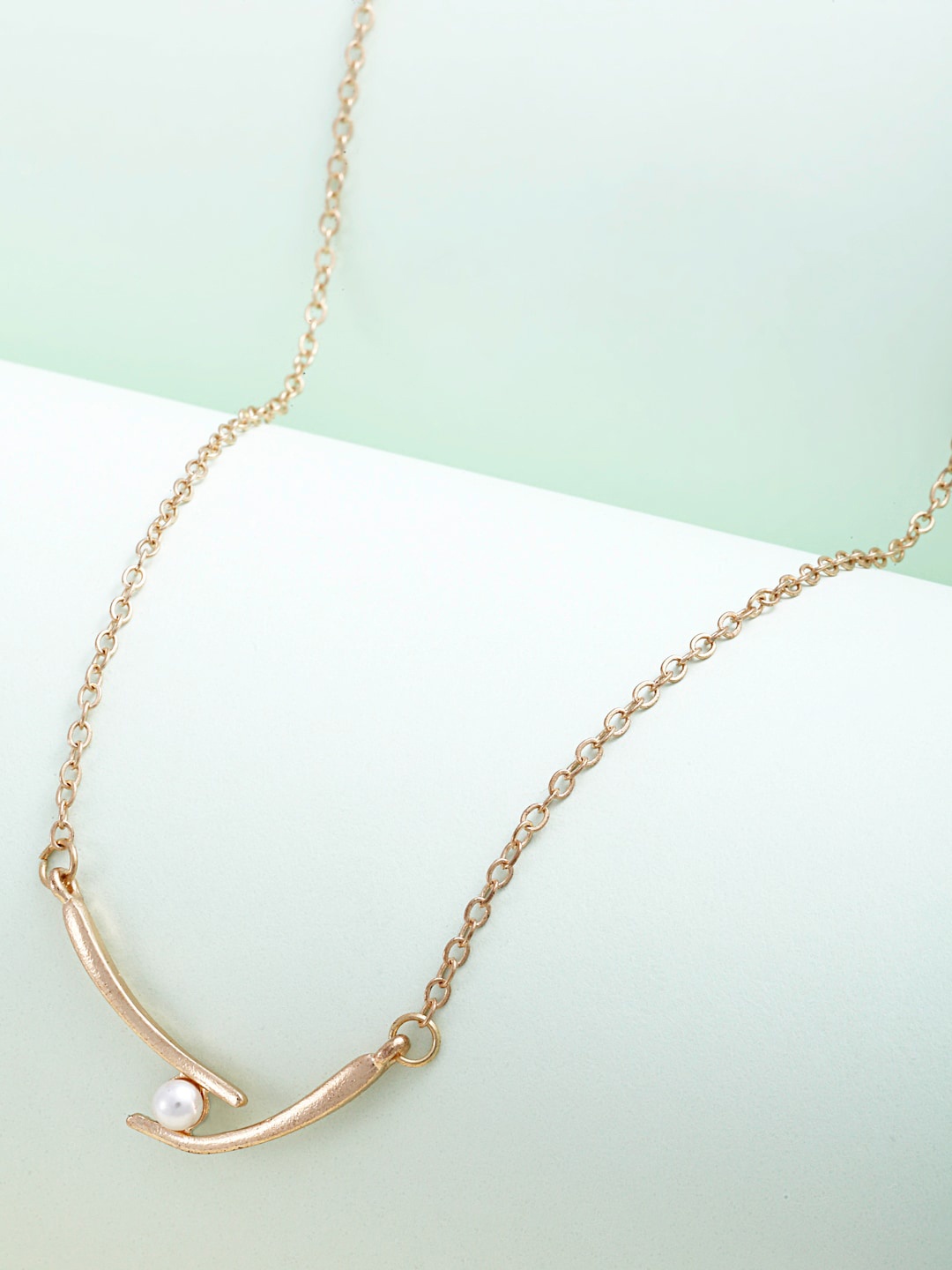 

Ferosh Gold-Toned Necklace with Chain