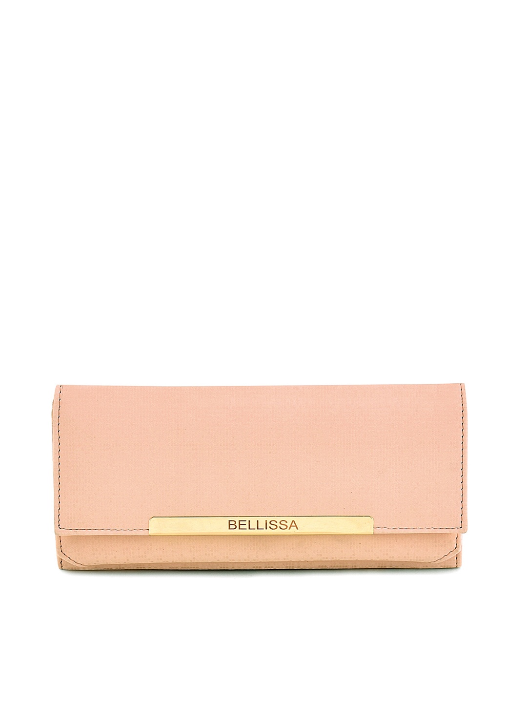 

Bellissa Women Pink PU Three Fold Wallet