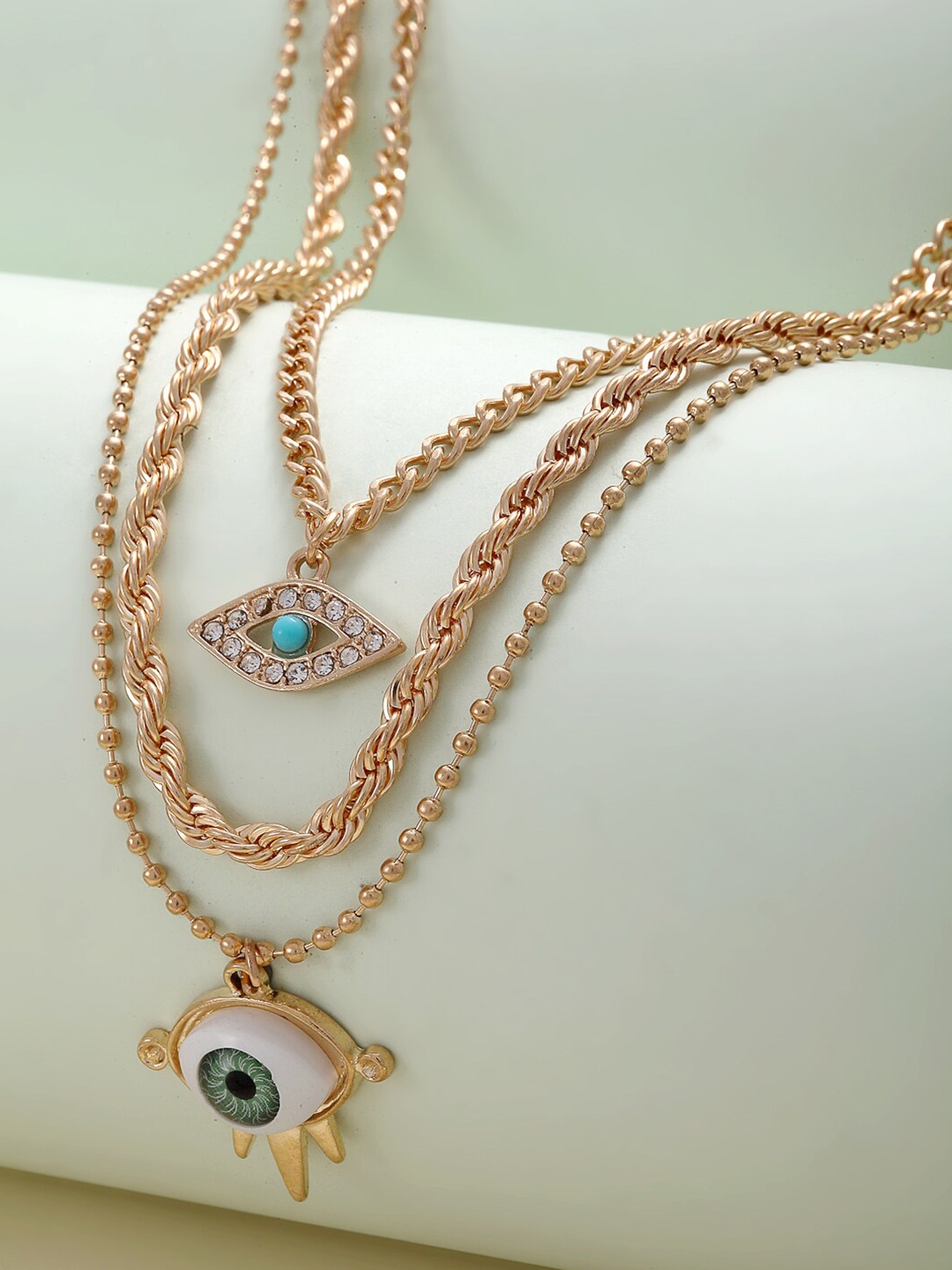 

Ferosh Gold-Toned Layered Necklace