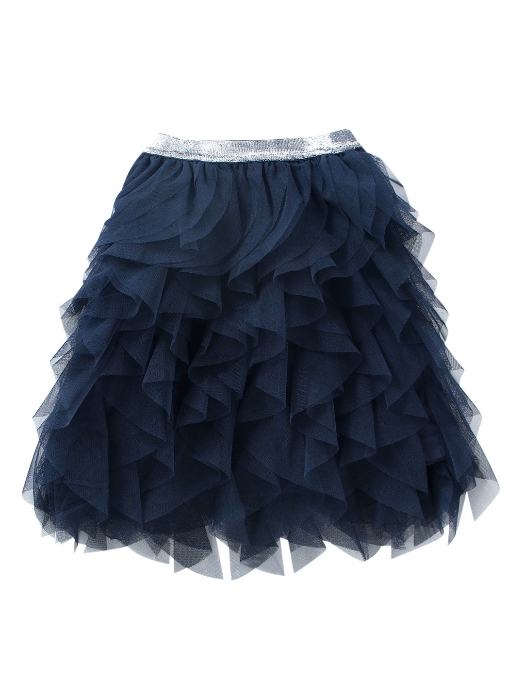 

A Little Fable Girls Blue Waterfall Tutu Skirt