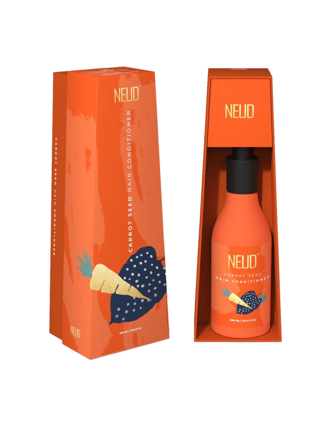 

NEUD Carrot Seed Premium Hair Conditioner 300 ml, Orange