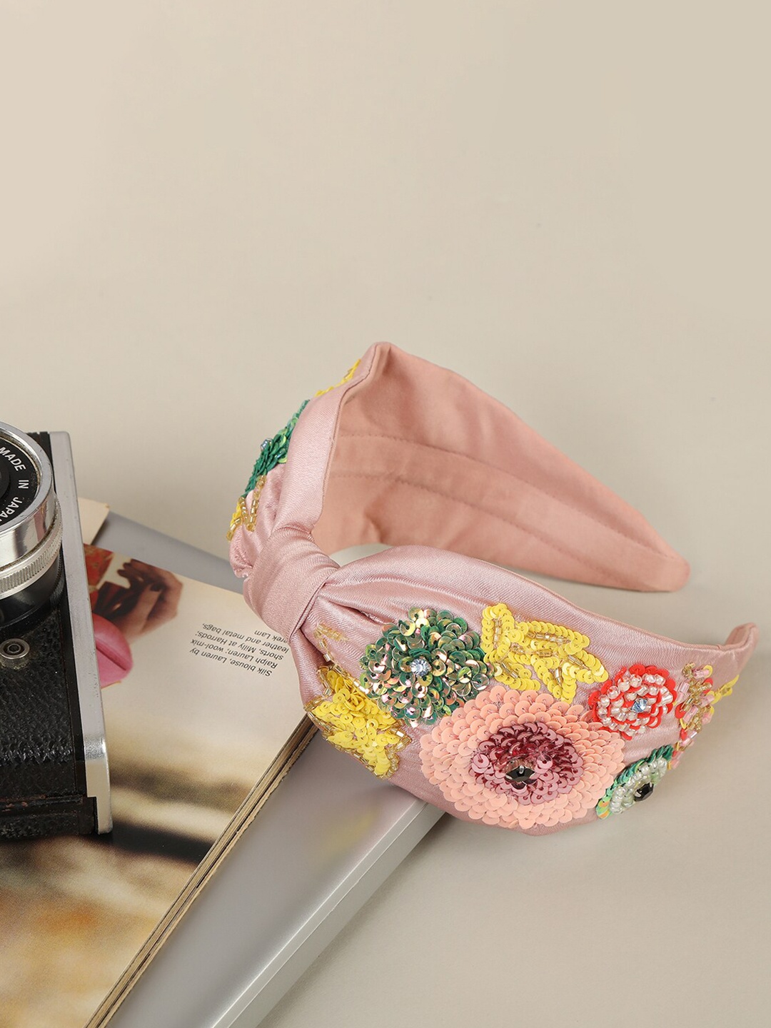 

AccessHer Women Multicoloured Designer Hairband, Multi