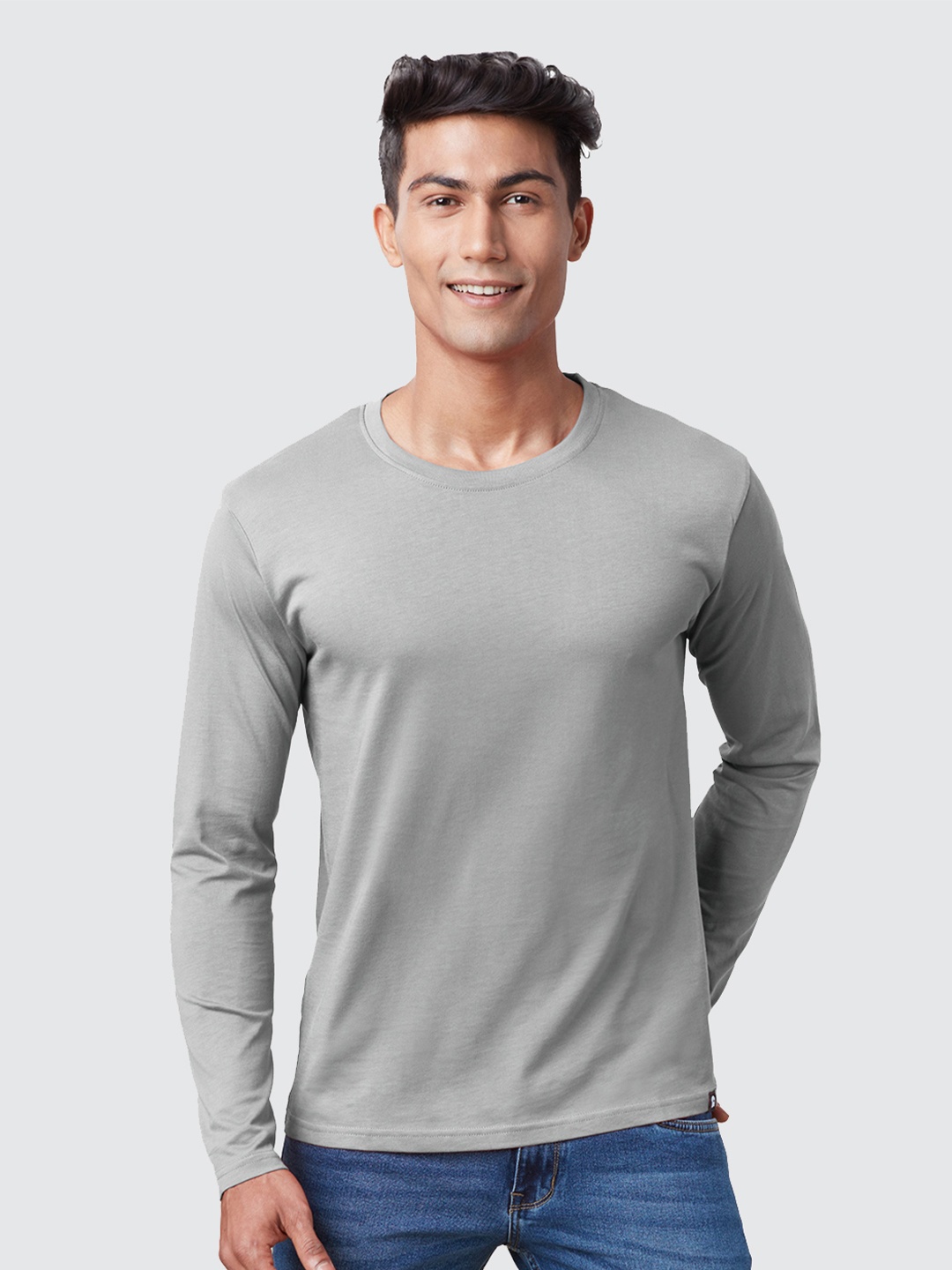 

The Souled Store Men Grey T-shirt