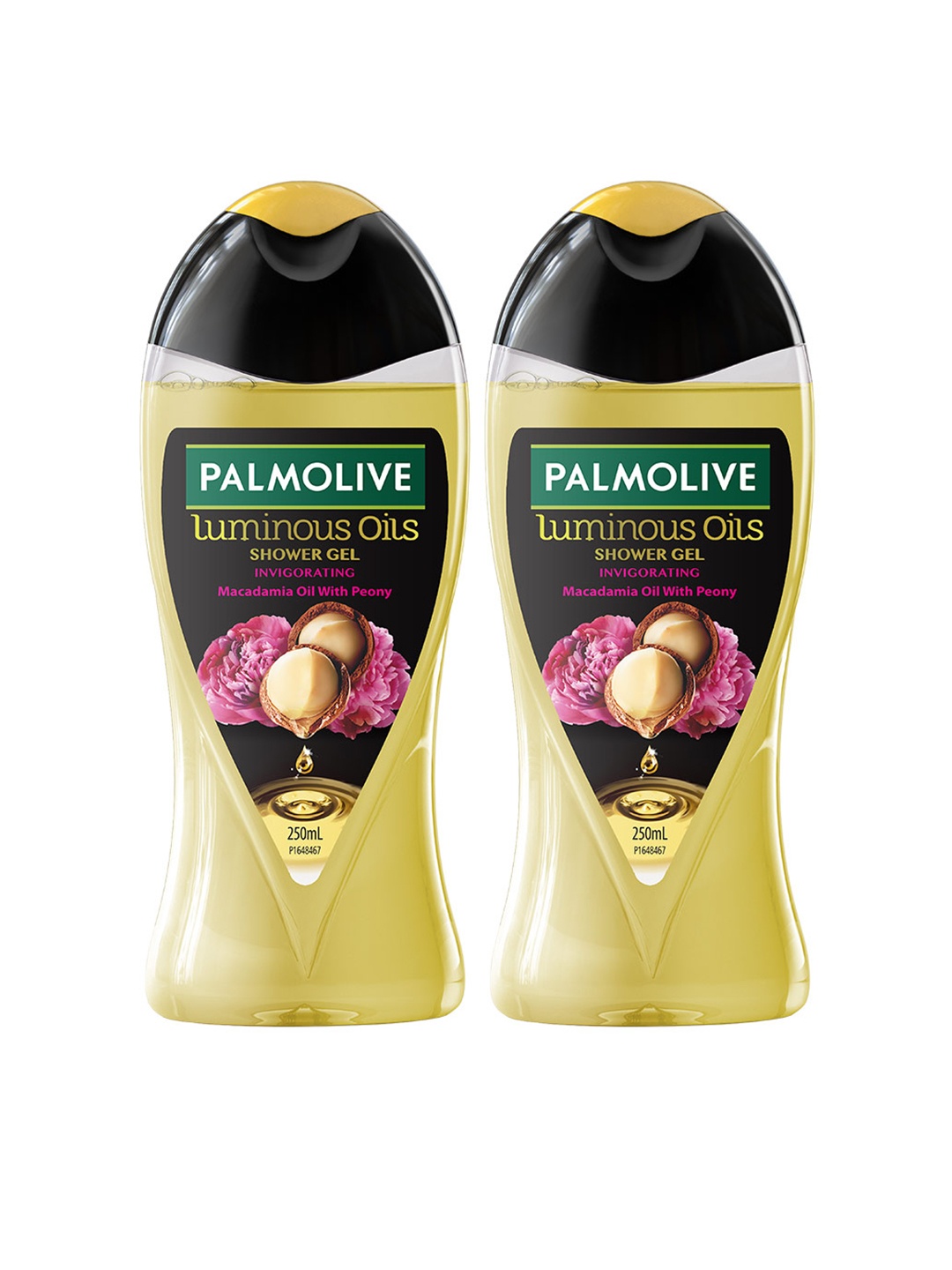 

Palmolive Set of 2 Luminous Oils Invigorating Shower Gel - 250 ml Each, Yellow