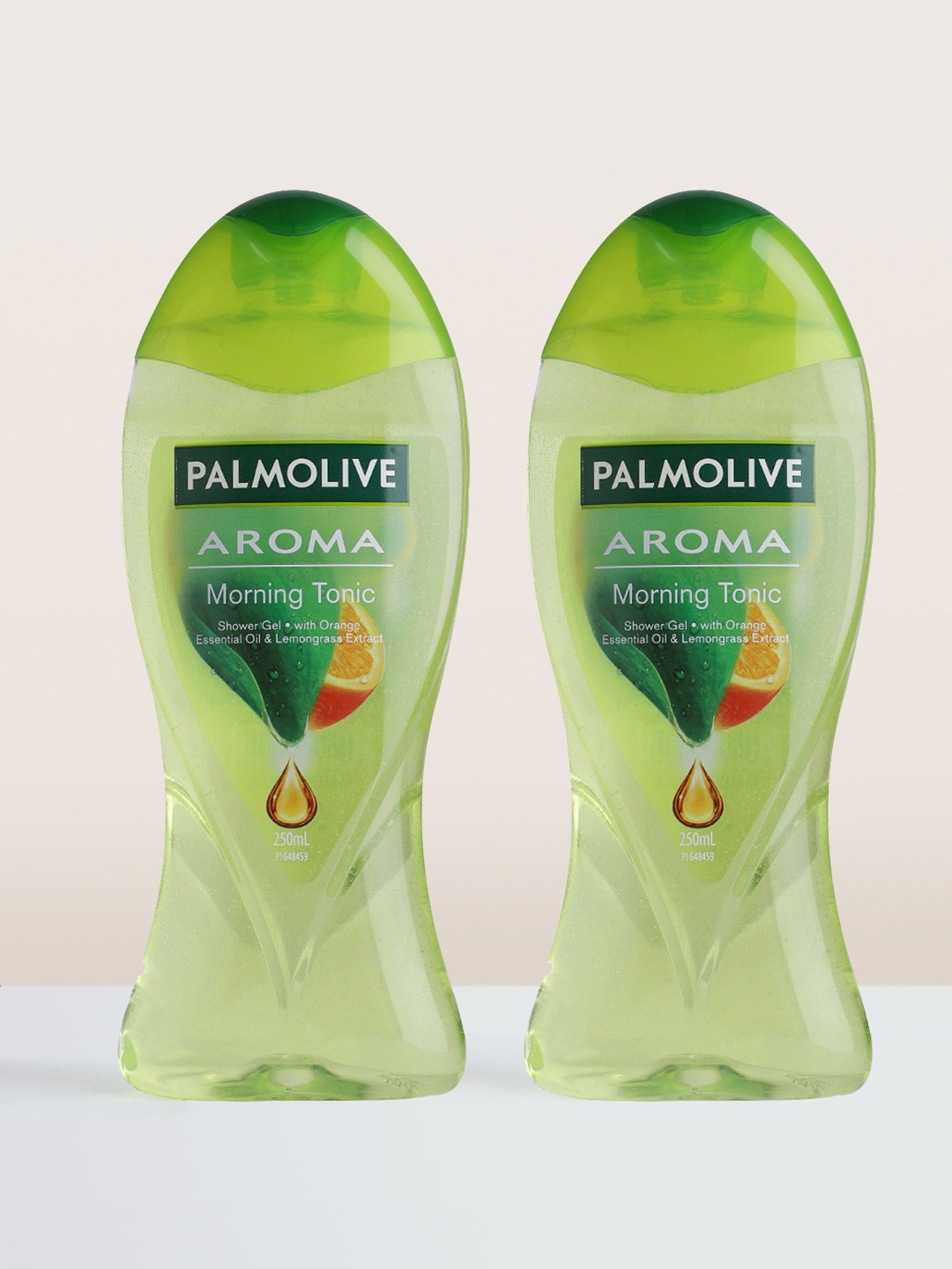 

Palmolive Set of 2 Aroma Morning Tonic Shower Gel - 250 ml Each, Green