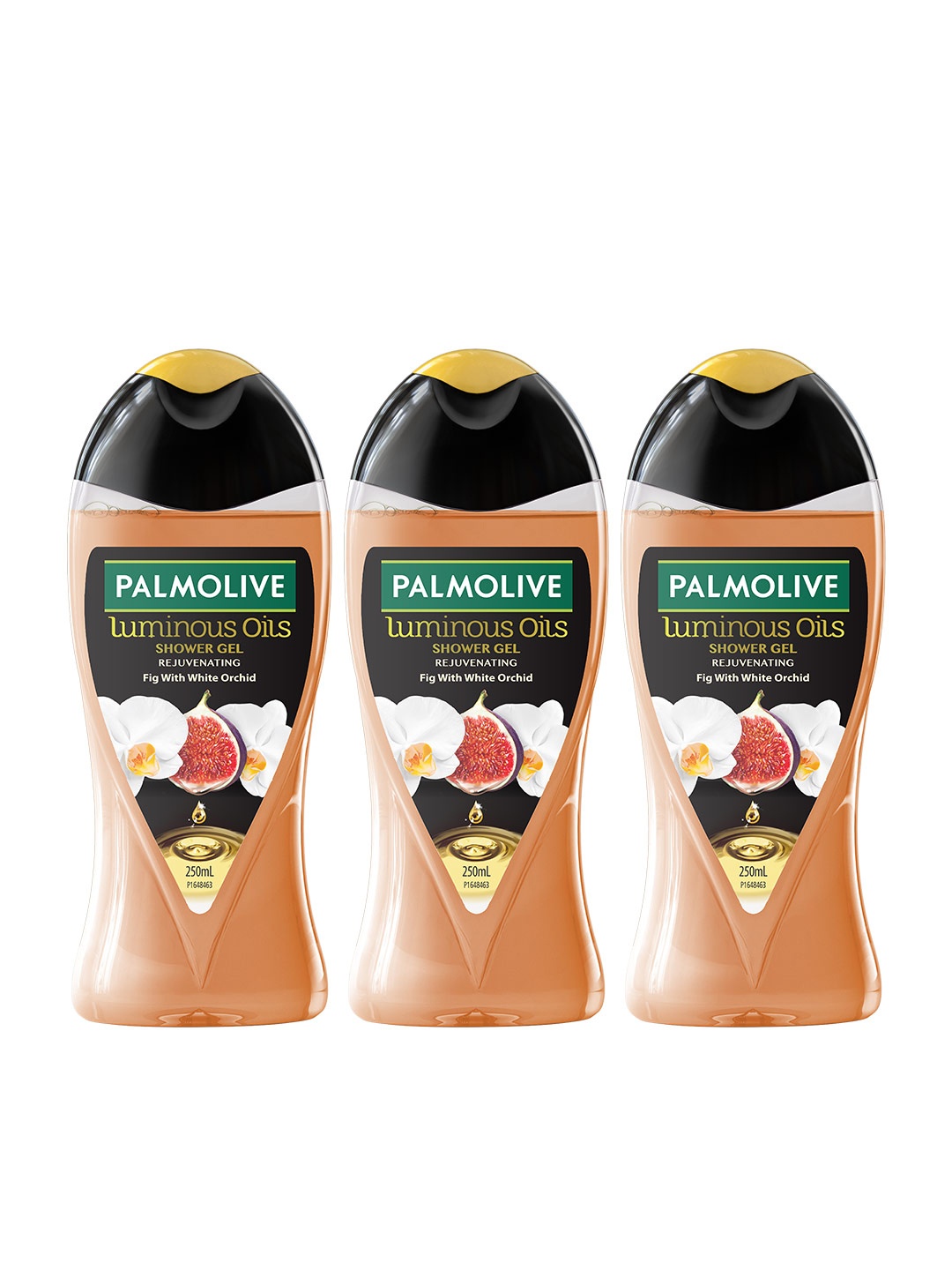 

Palmolive Set of 3 Luminous Oils Rejuvenating Shower Gel - 250 ml Each, Peach