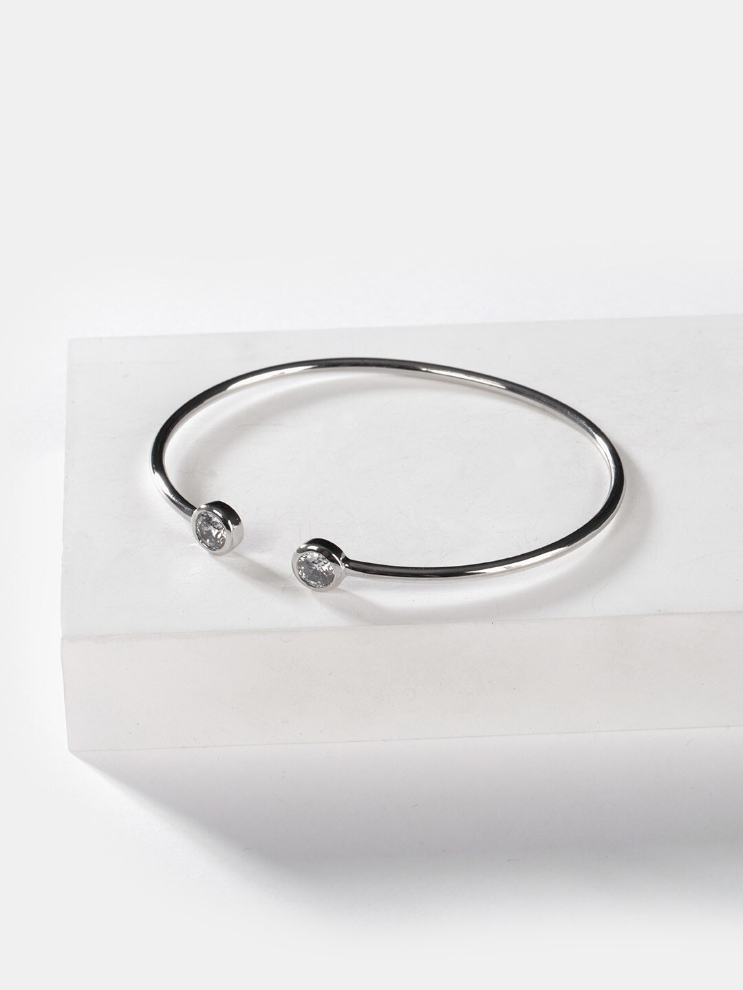 

SHAYA Women 925 Silver 5 mm Stone See You Again Bracelet