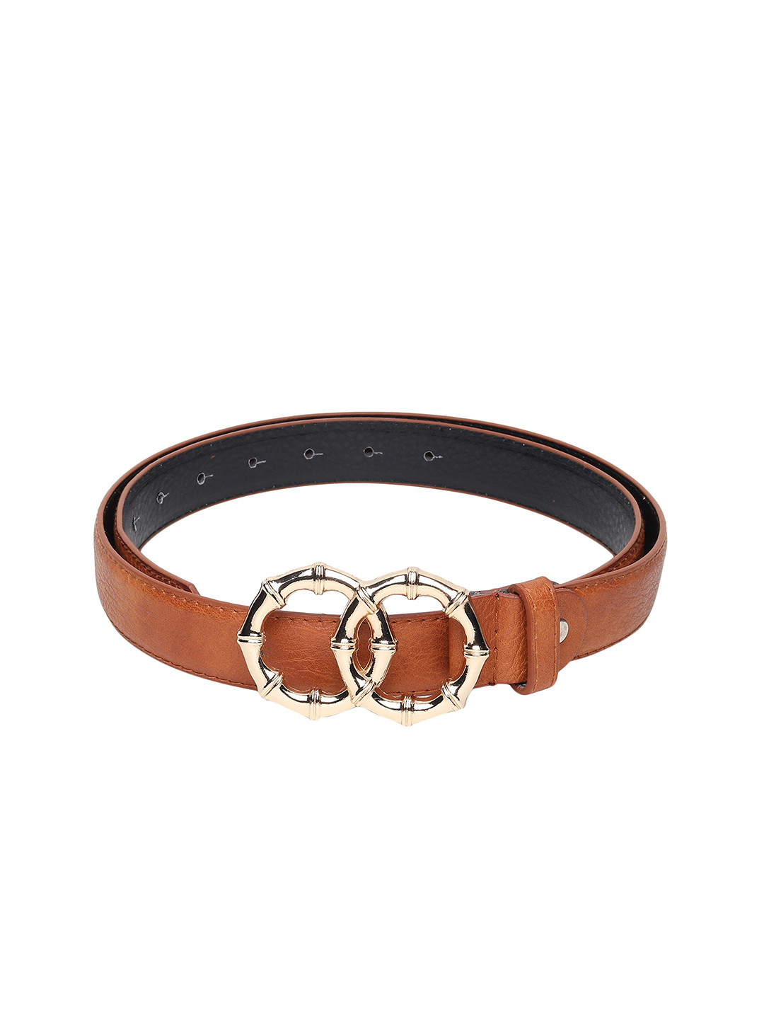 

Swiss Design Women Tan PU Belt