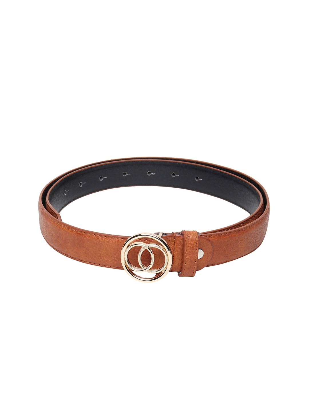 

Swiss Design Women Tan PU Belt