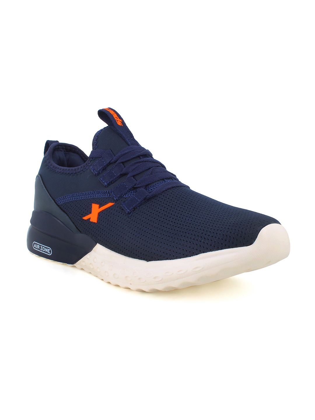 

Sparx Men Navy Blue Mesh Running Non-Marking Shoes