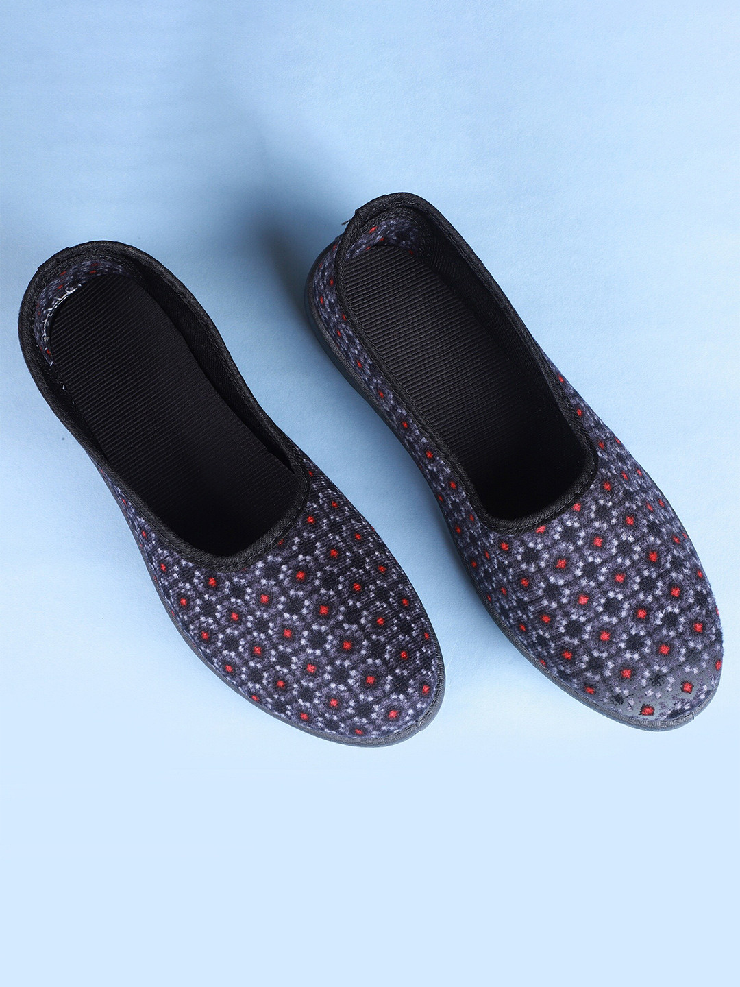 

FABBMATE Women Blue Walking Non-Marking Shoes