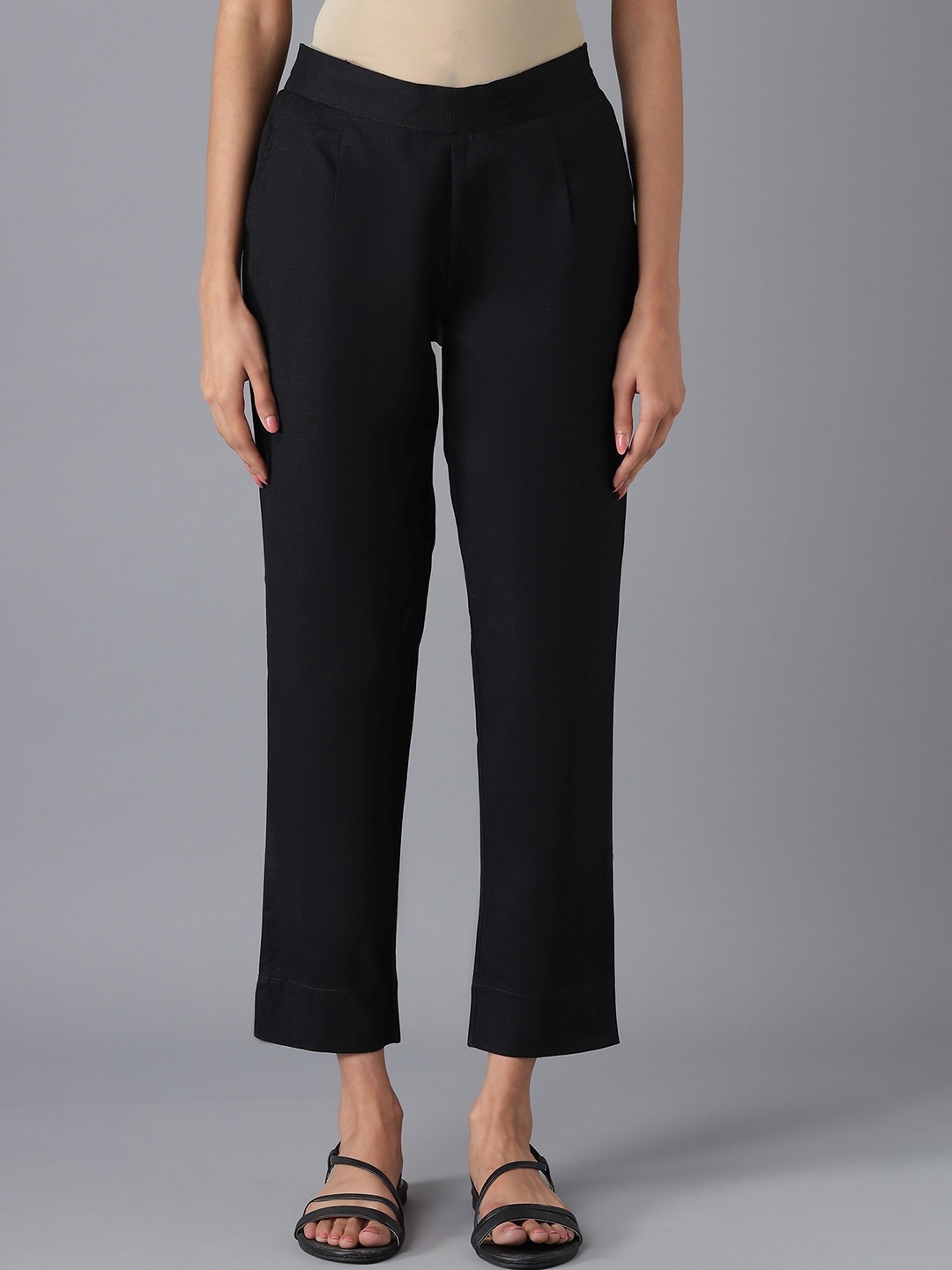 

AURELIA Women Black Trousers