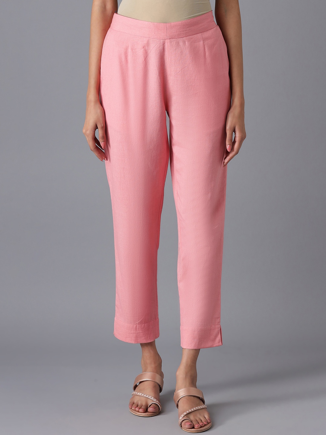 

AURELIA Women Pink Trousers