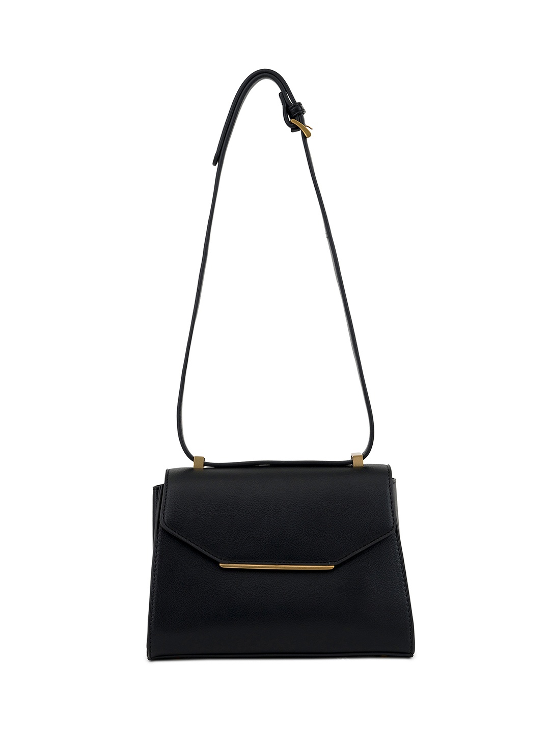 

MIRAGGIO Woman Black Solid Structured Sling Bag