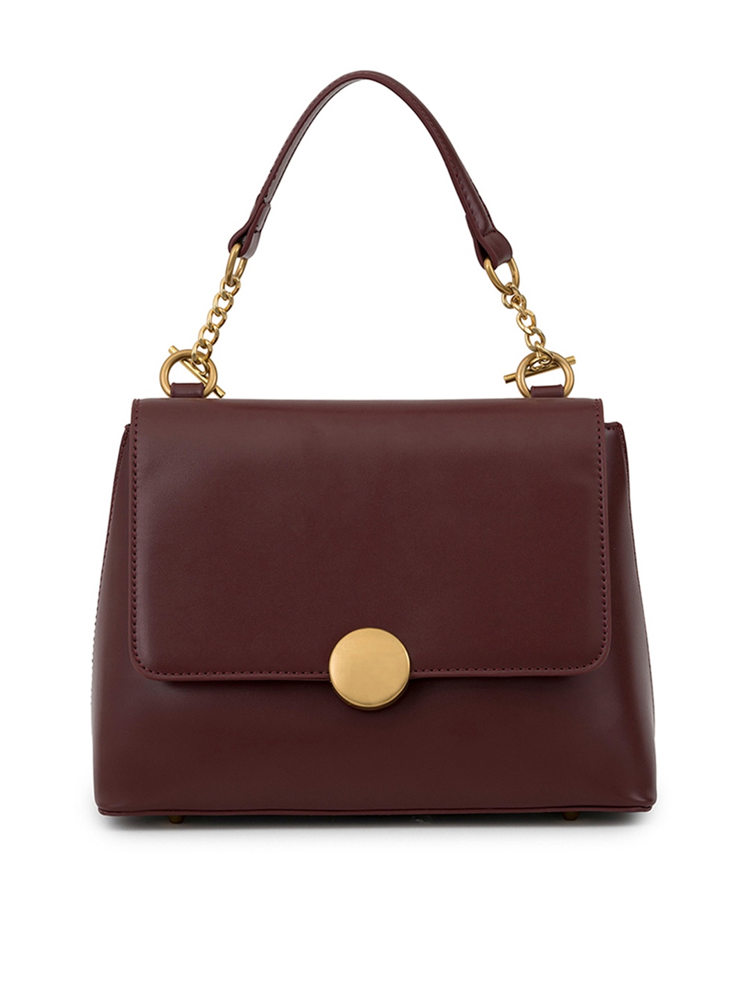 

MIRAGGIO Wine Top-Handle Bag with Sling Strap, Brown