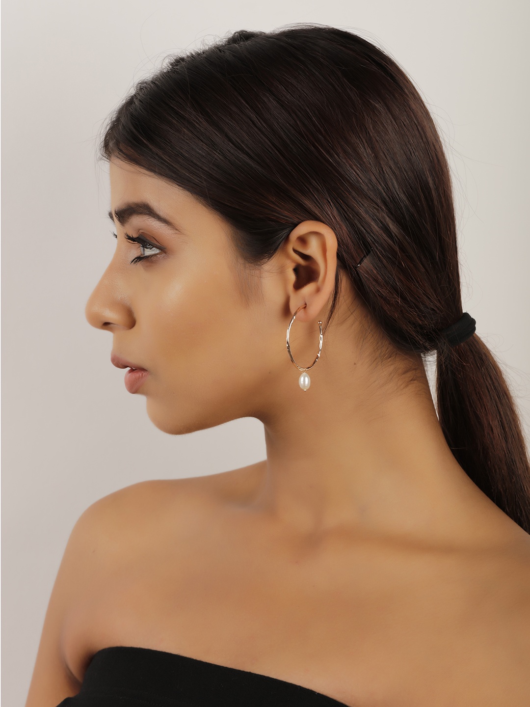

STILSKII Rose Gold Contemporary Hoop Earrings