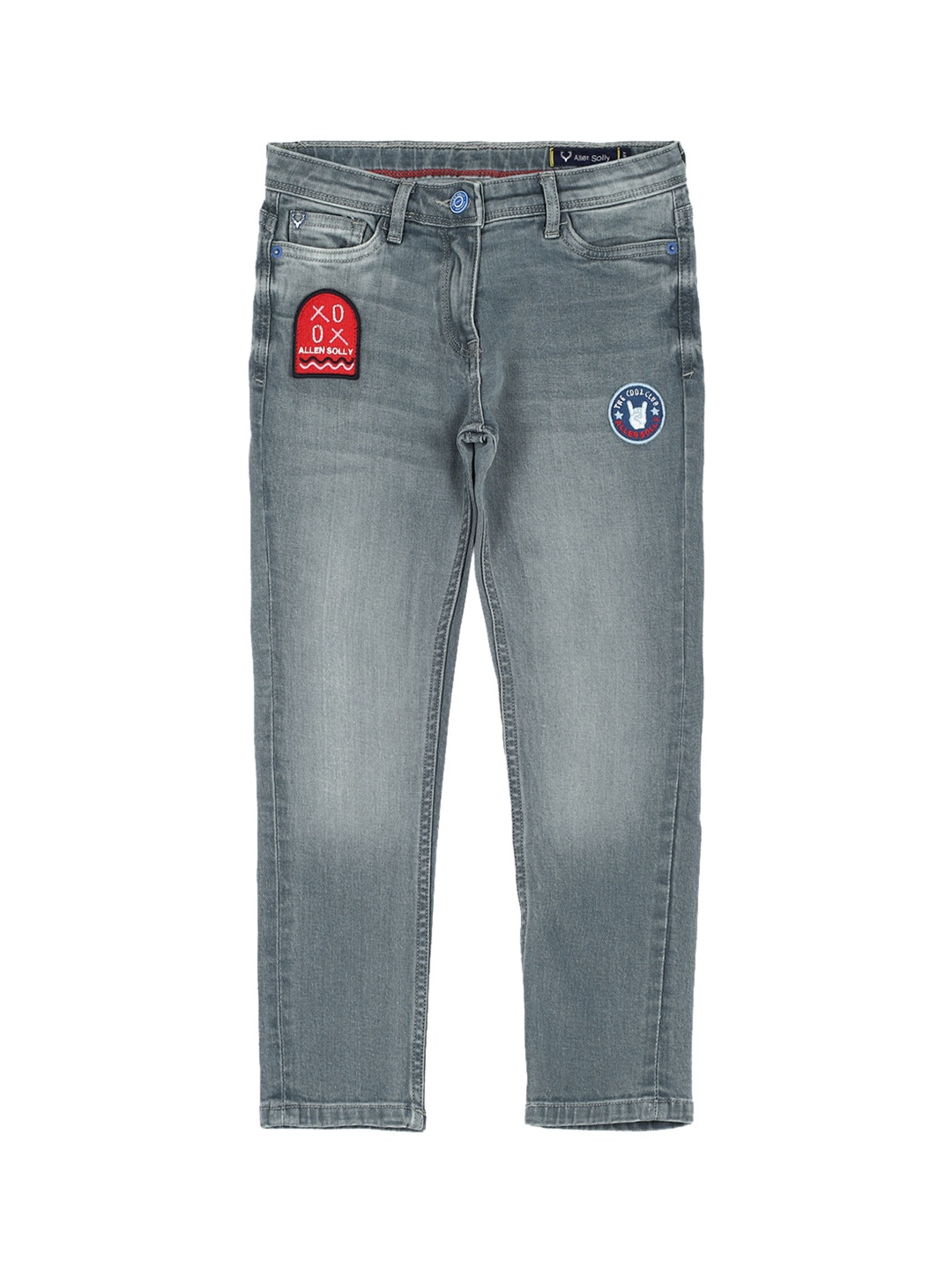

Allen Solly Junior Girls Grey Skinny Fit Light Fade Jeans