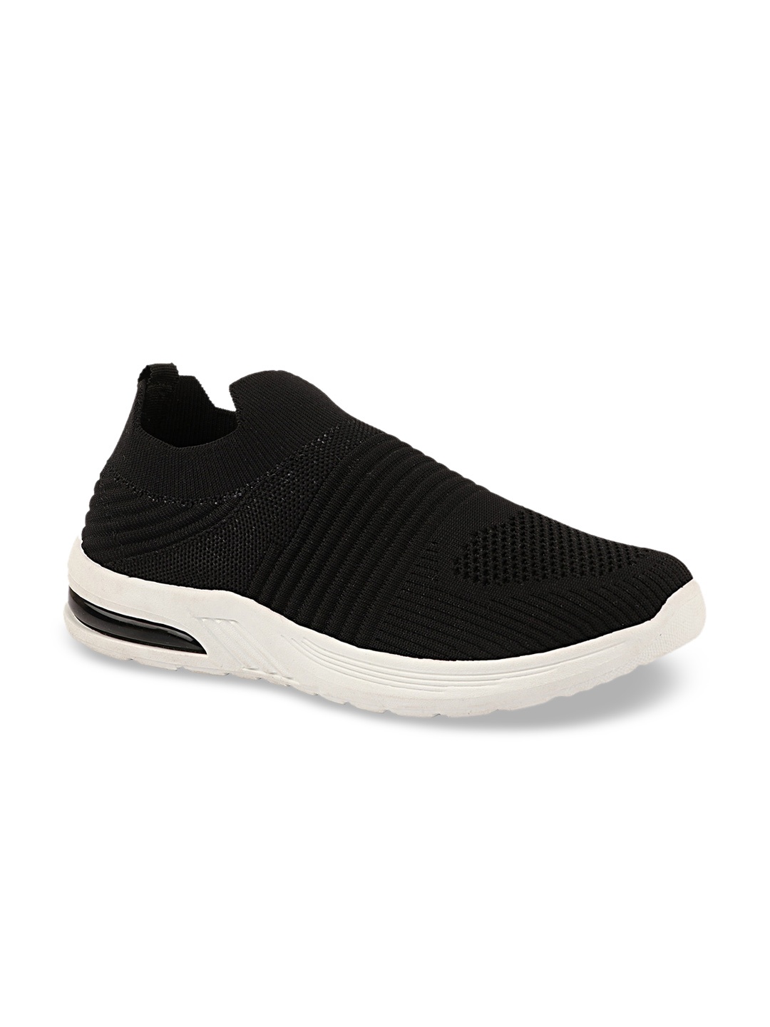 

Shoetopia Girls Black Slip-On Sneakers