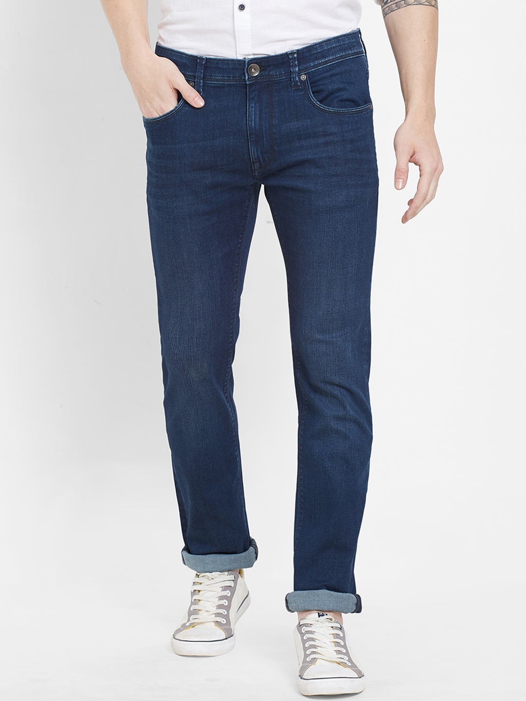 

Pepe Jeans Men Blue Slim Fit Light Fade Stretchable Jeans