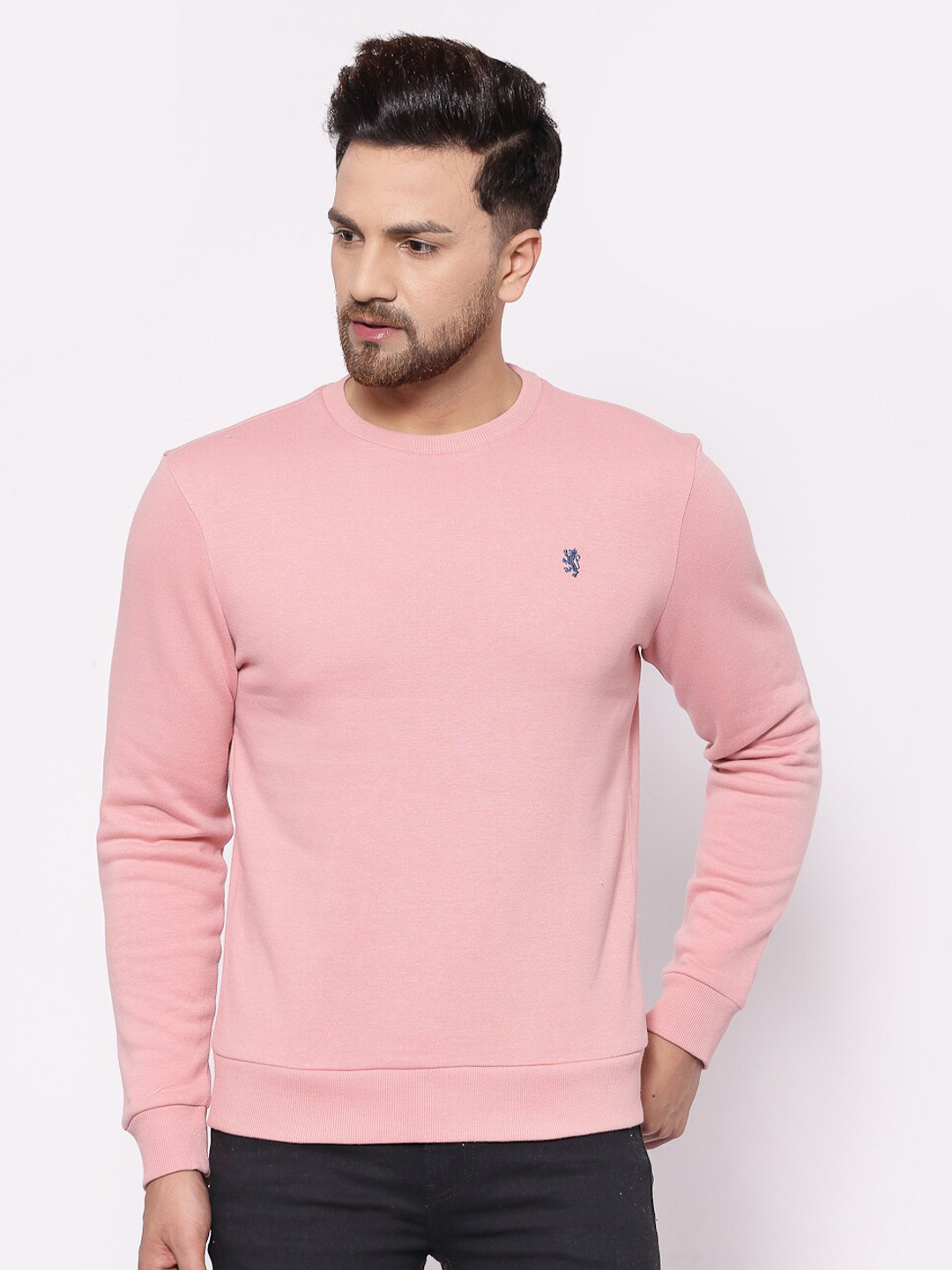 

Red Tape Men Pink Sweatshirt