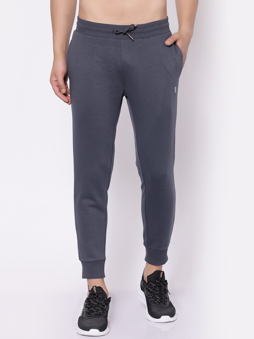 

Red Tape Men Grey Solid Joggers