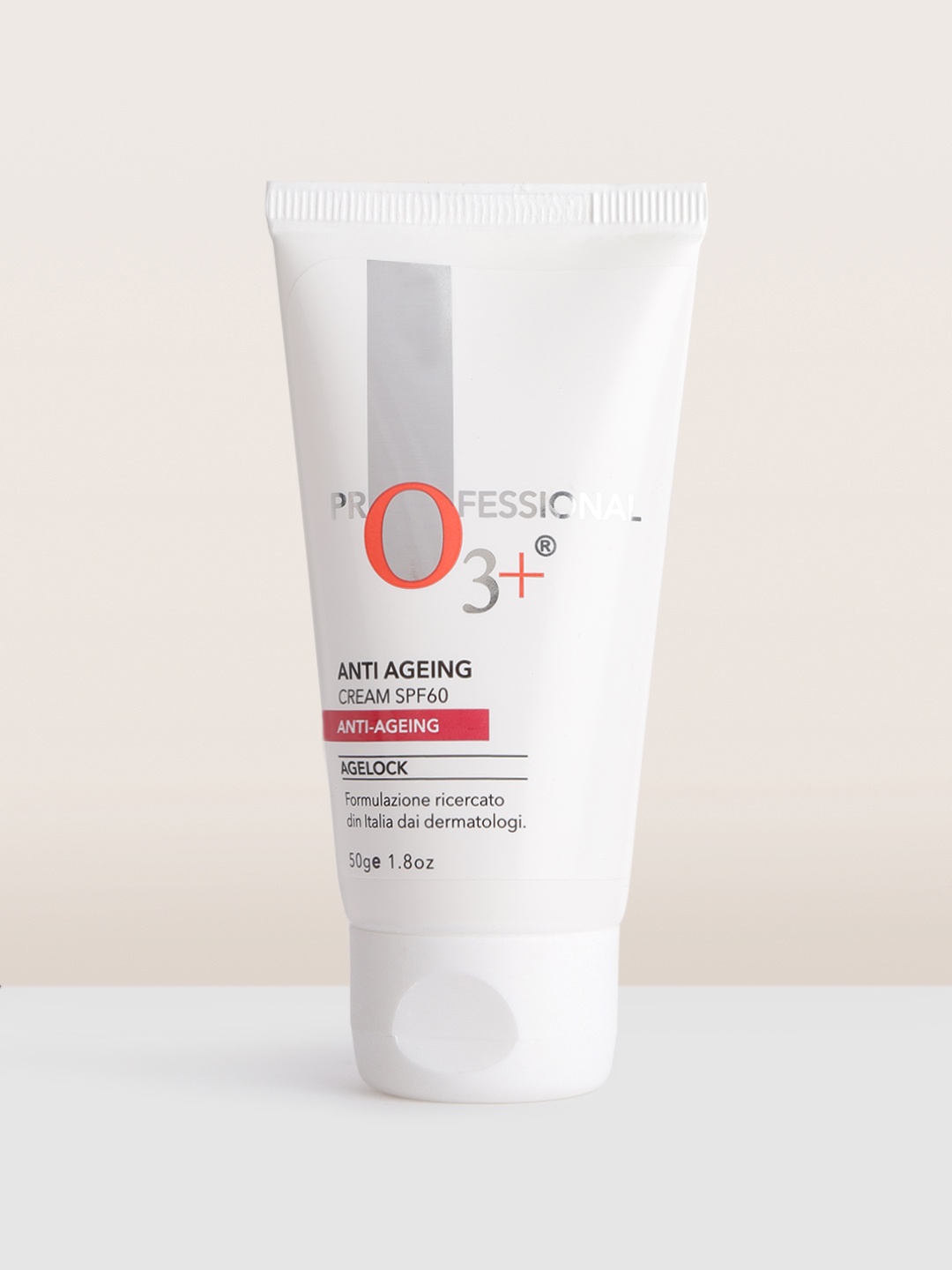 

O3 Professional Agelock Anti-Ageing SPF 60 Cream with Glycerin 50 g, White