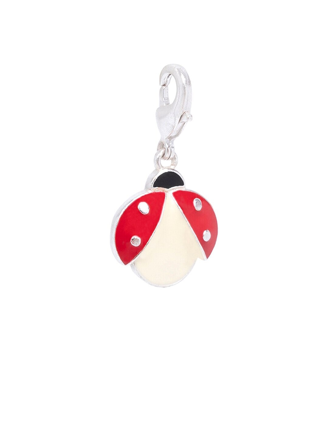 

March by FableStreet Gold-Toned Red Bug Shaped Charm