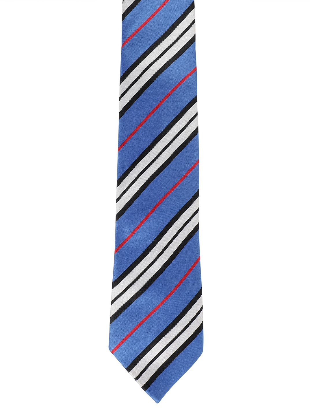 

Alvaro Castagnino Men Blue & Red Striped Broad Tie