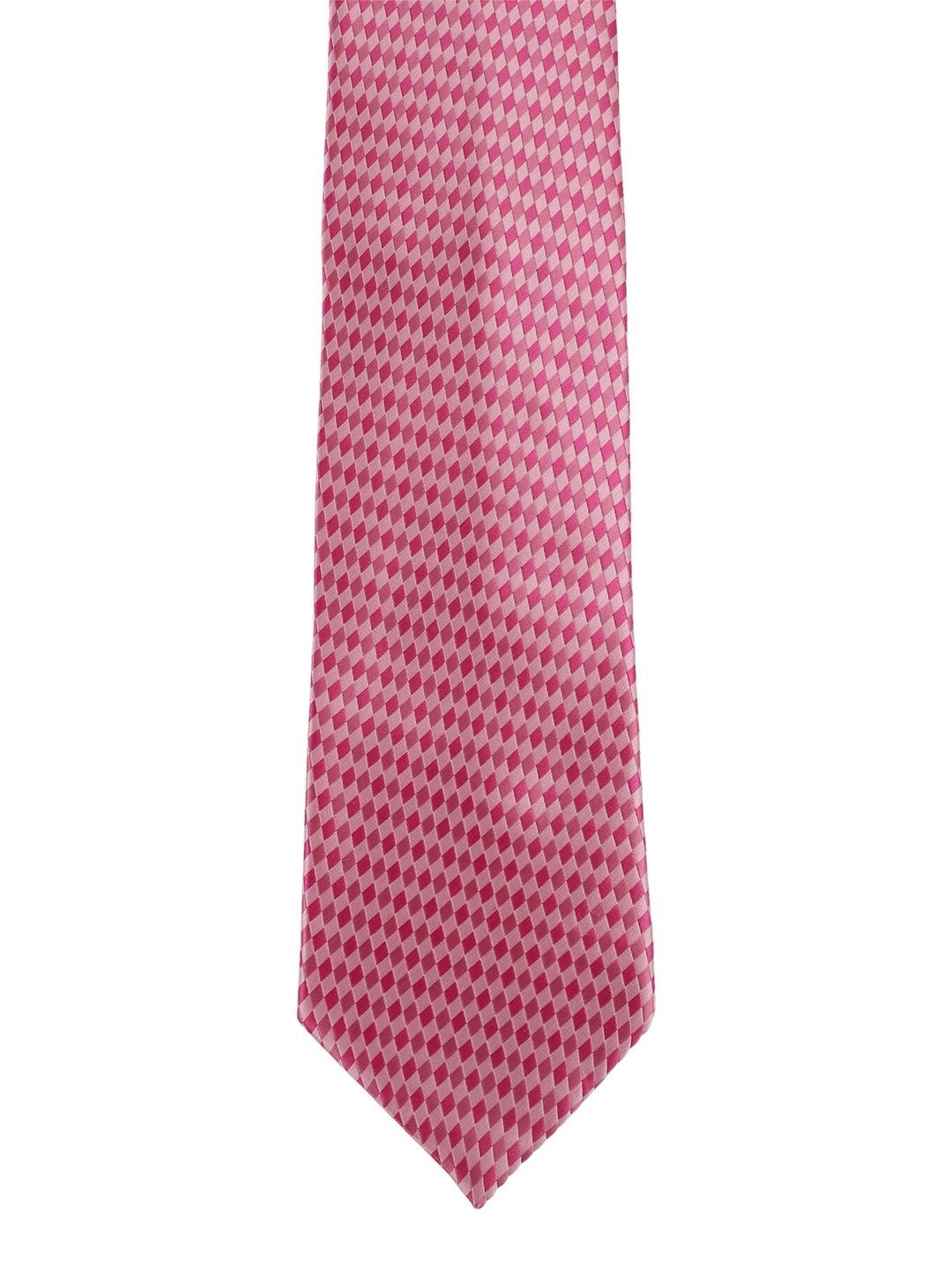 

Alvaro Castagnino Men Pink Printed Skinny Tie