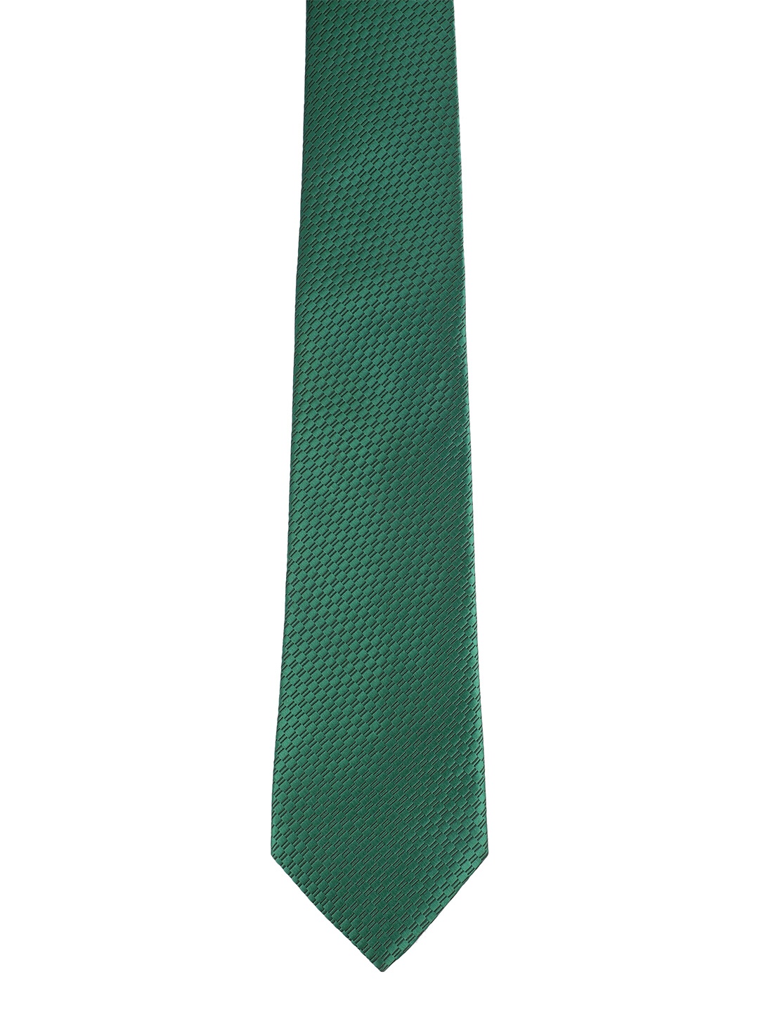

Alvaro Castagnino Men Green & Black Skinny Tie