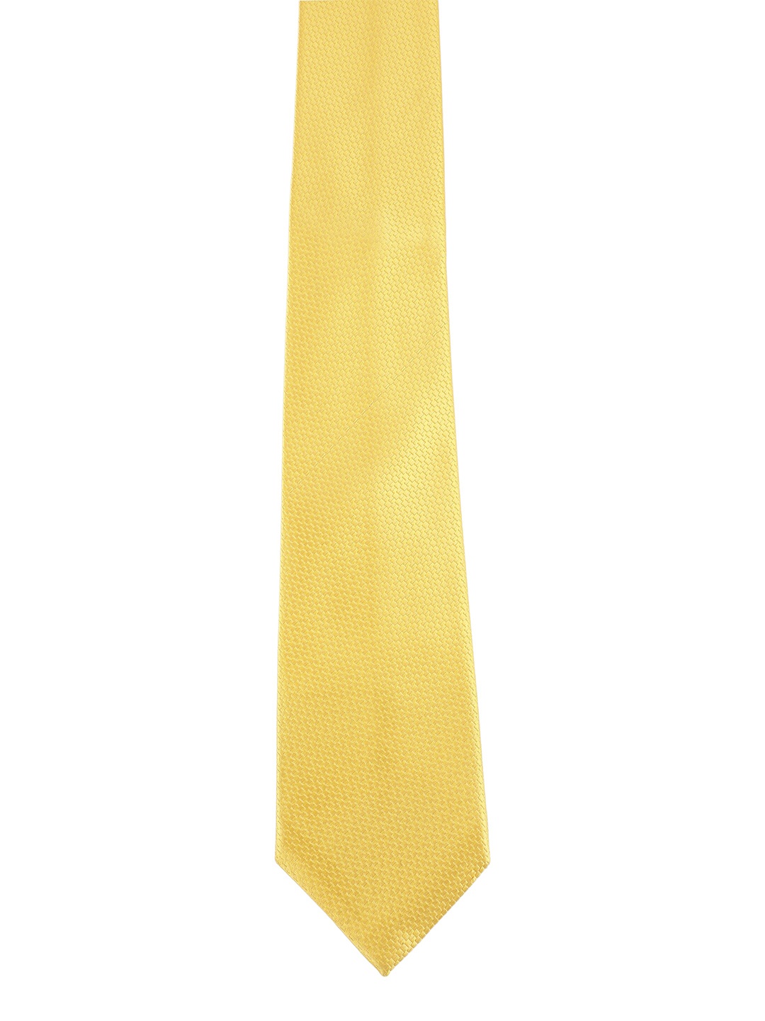 

Alvaro Castagnino Men Yellow Solid Broad Tie