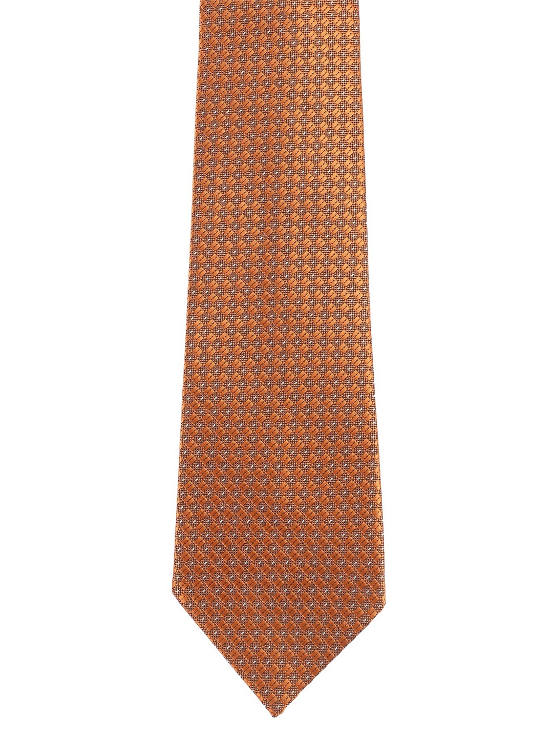 

Alvaro Castagnino Men Coral Woven Design Skinny Tie