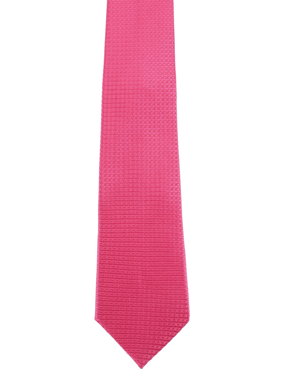 

Alvaro Castagnino Men Pink Solid Broad Tie