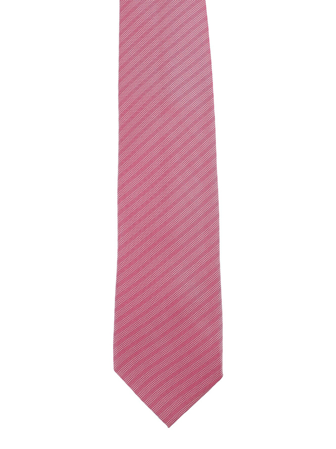 

Alvaro Castagnino Men Pink Striped Skinny Tie