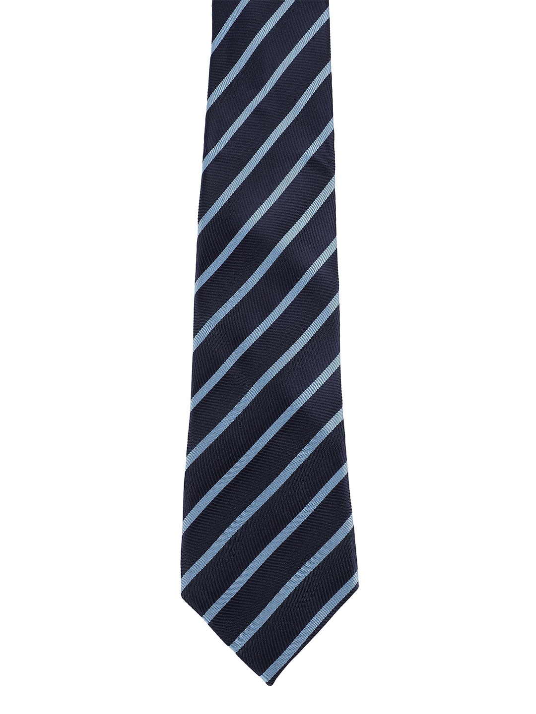 

Alvaro Castagnino Men Blue Striped Skinny Tie