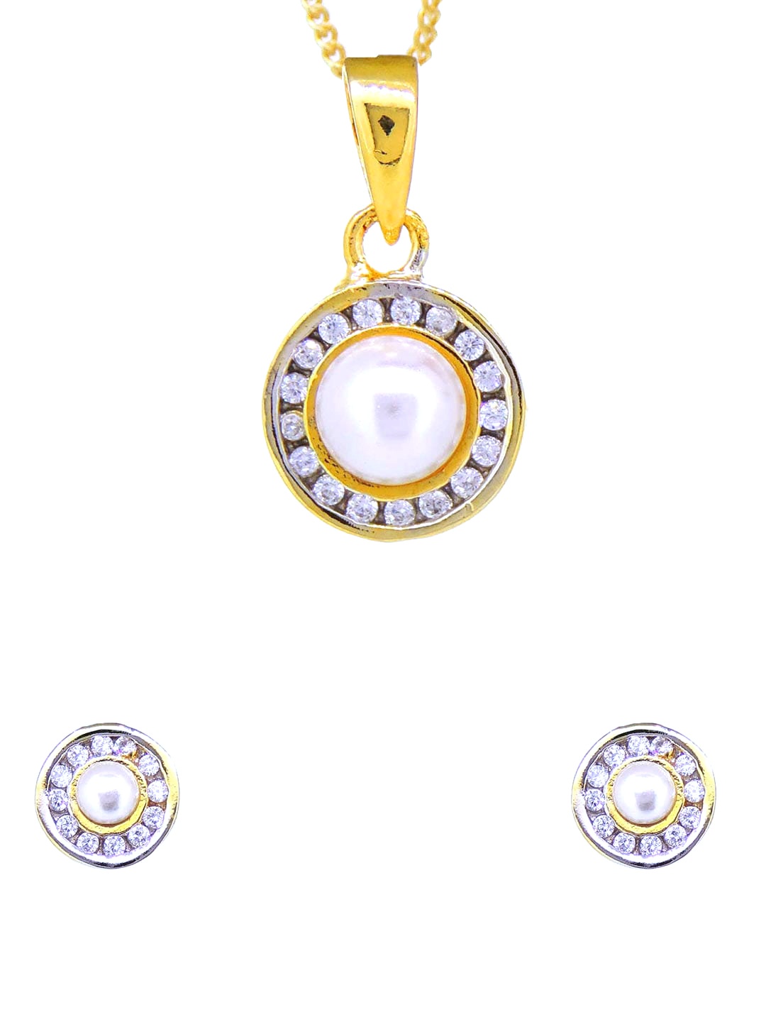 

Tistabene White Classic Modern Designer Pendant Set