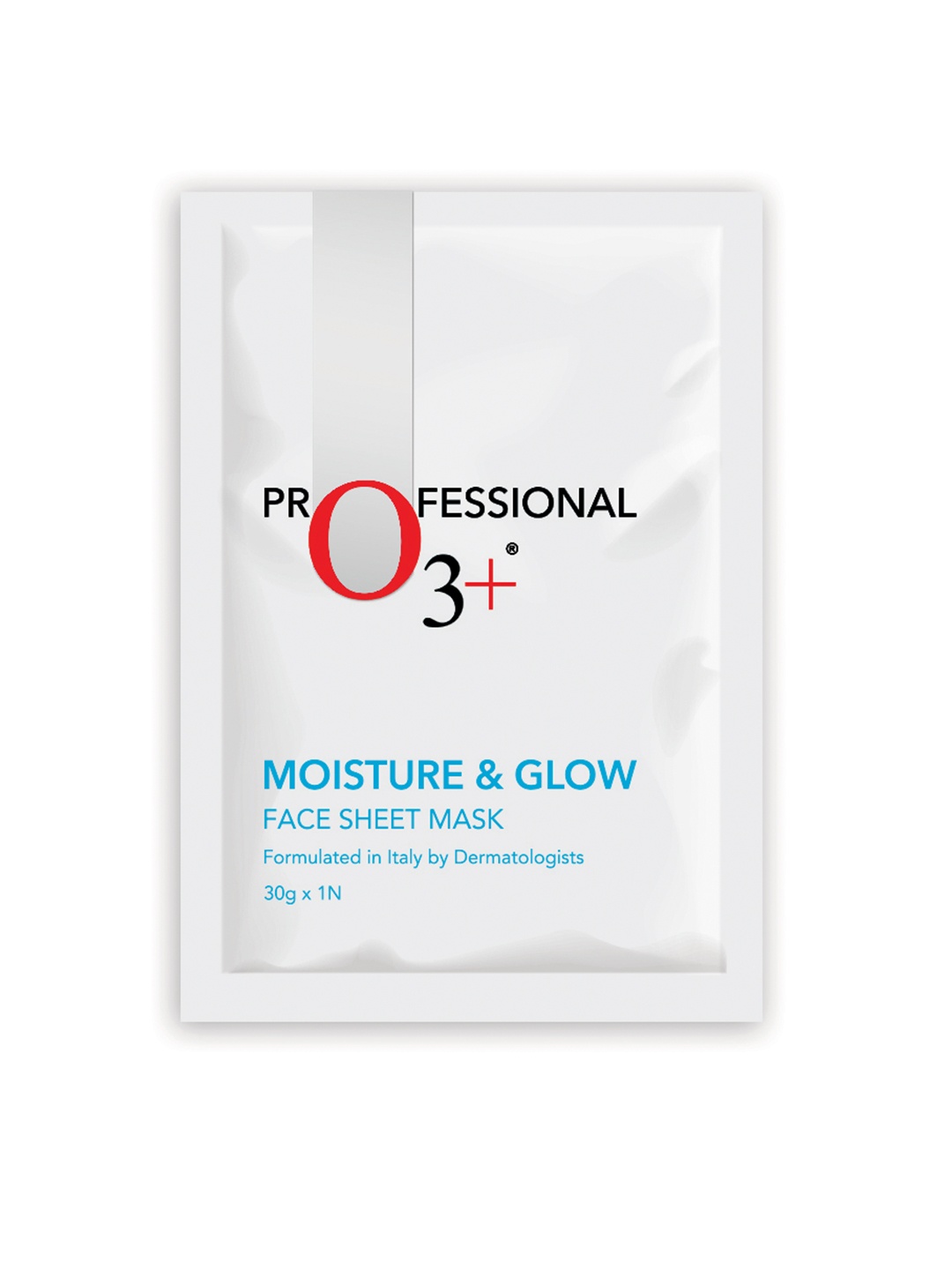 

O3 Moisture & Glow Face Sheet Mask - 30 g, White