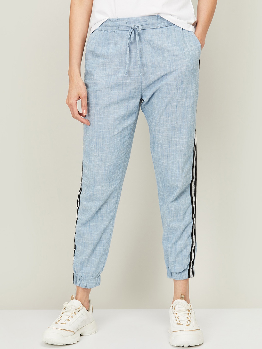 

Bossini Women Blue Joggers Trousers