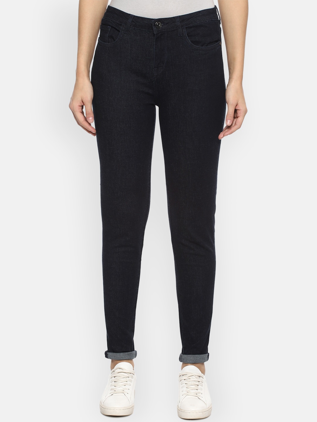 

Van Heusen Woman Women Black Skinny Fit Jeans