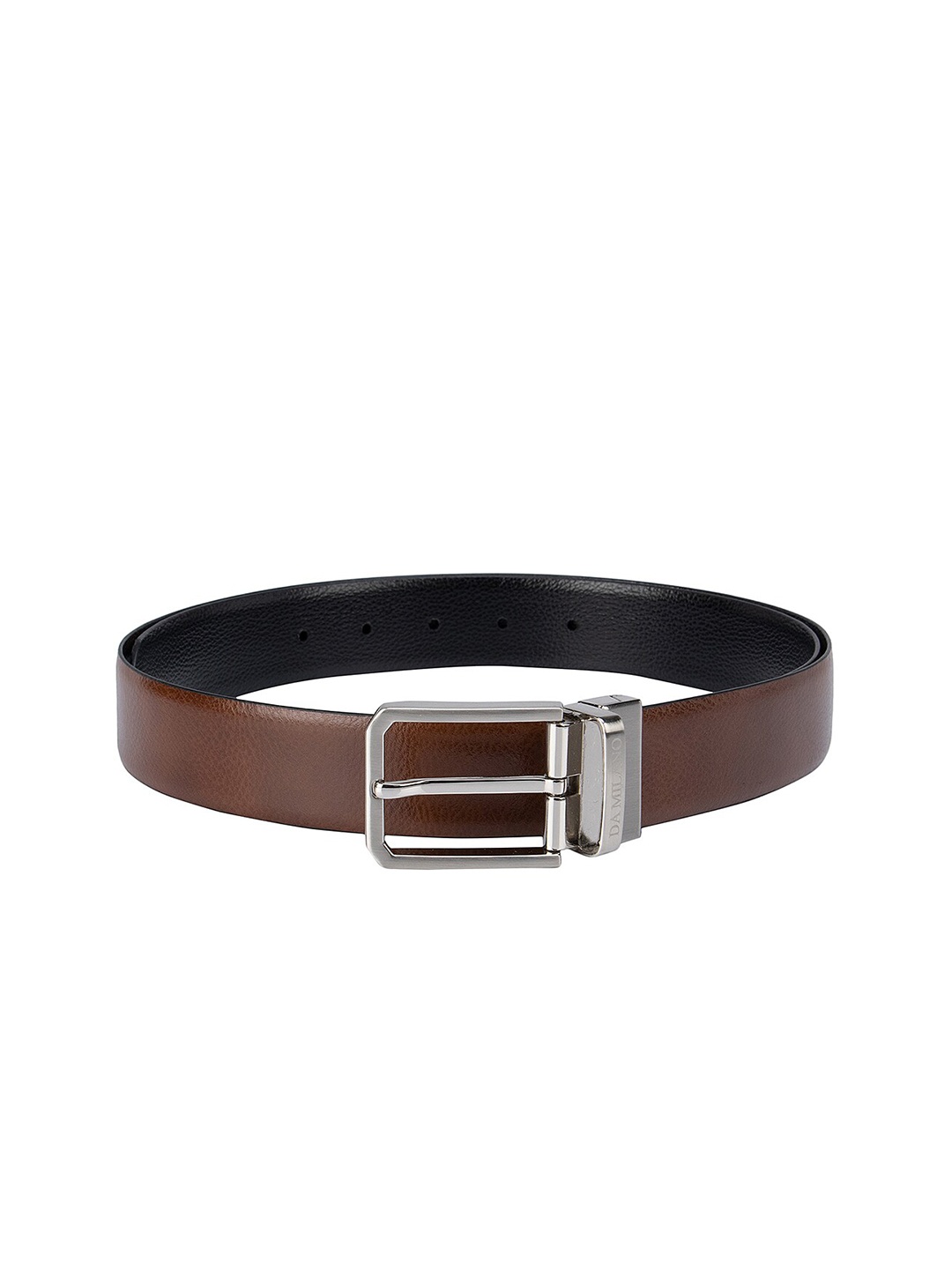 

Da Milano Men Brown Leather Belt