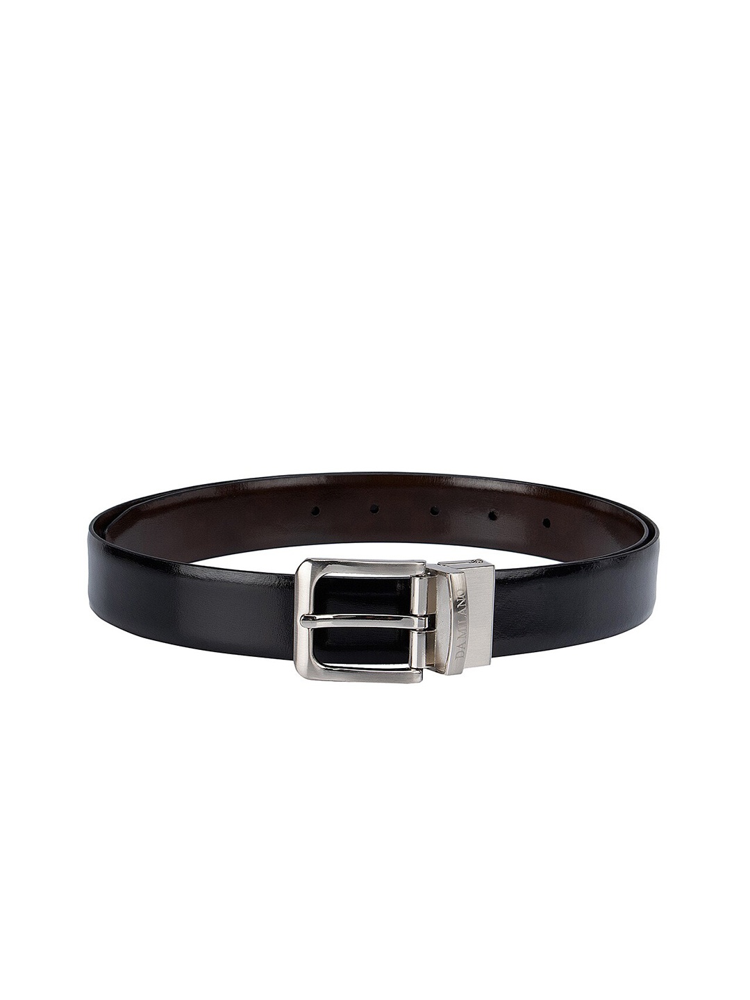 

Da Milano Men Black Leather Belt