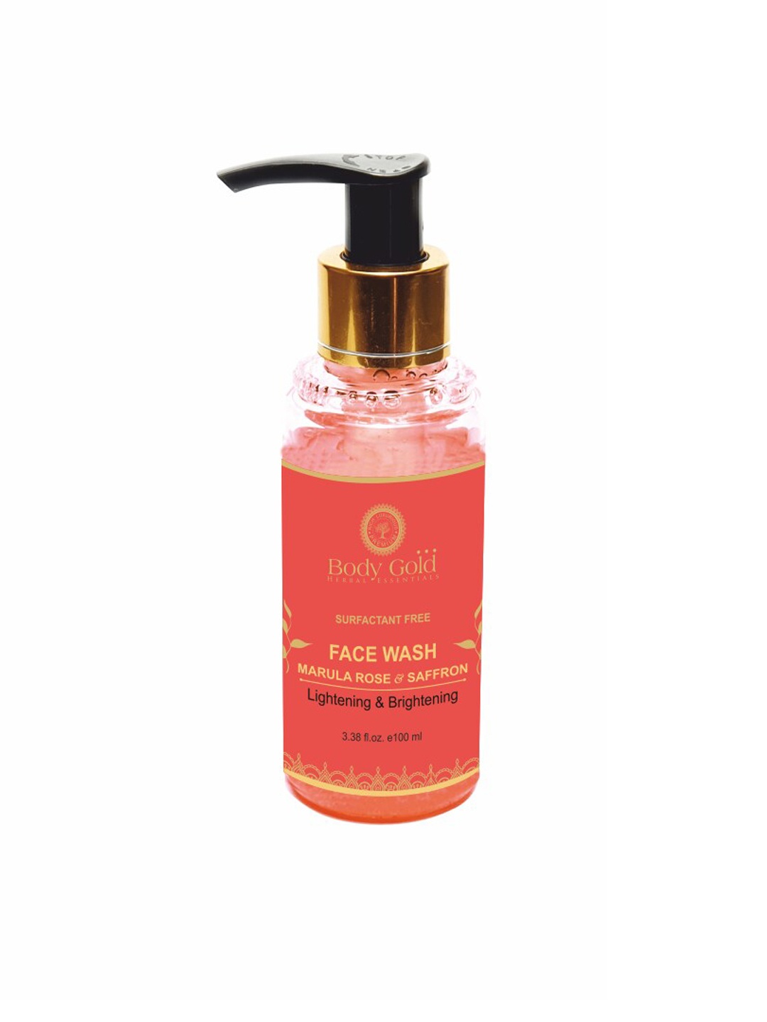 

Body Gold Marula Rose & Saffron Face Wash 100 ml, Red
