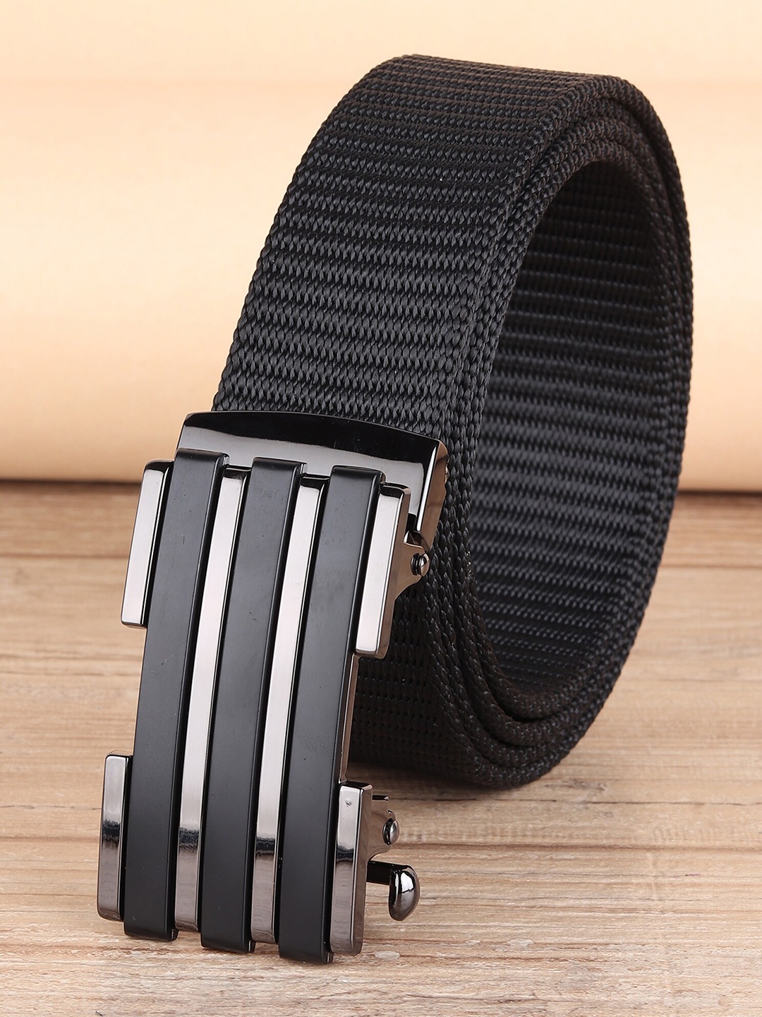 

ZORO Men Black Canvas Belt