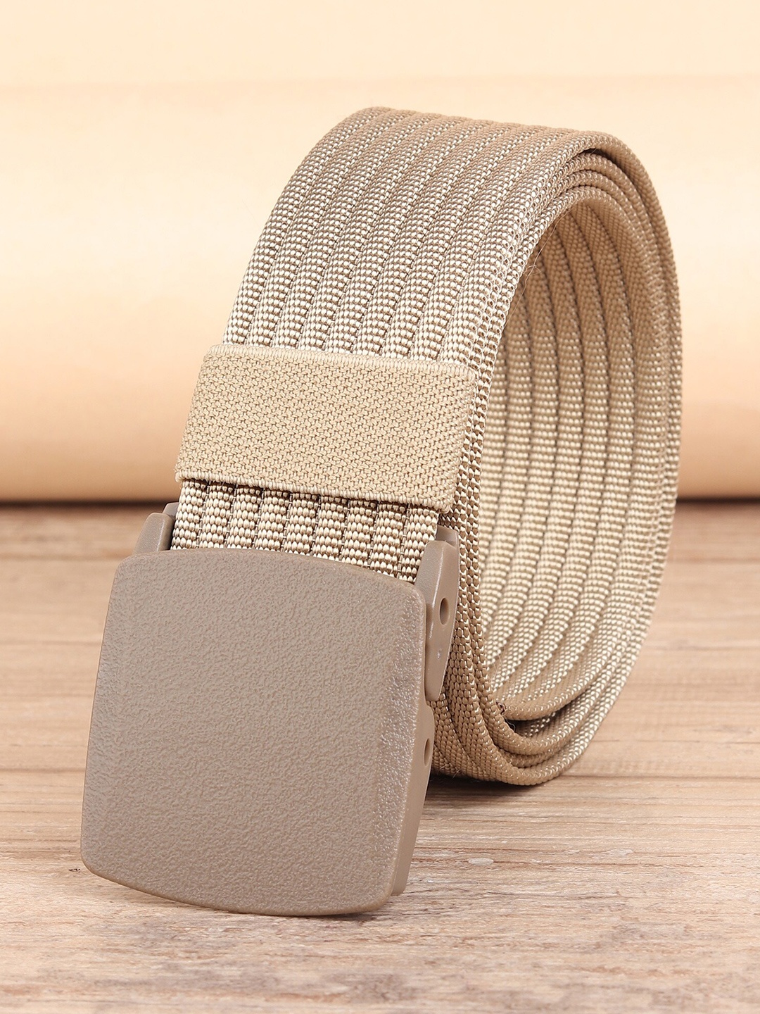 

ZORO Men Khaki Canvas Belt