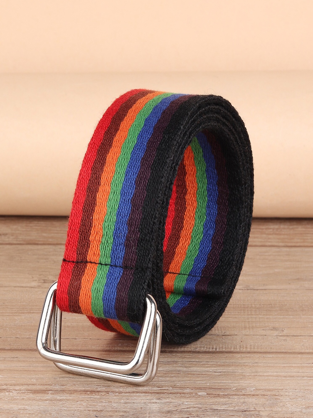 

ZORO Men Red Printed Belt