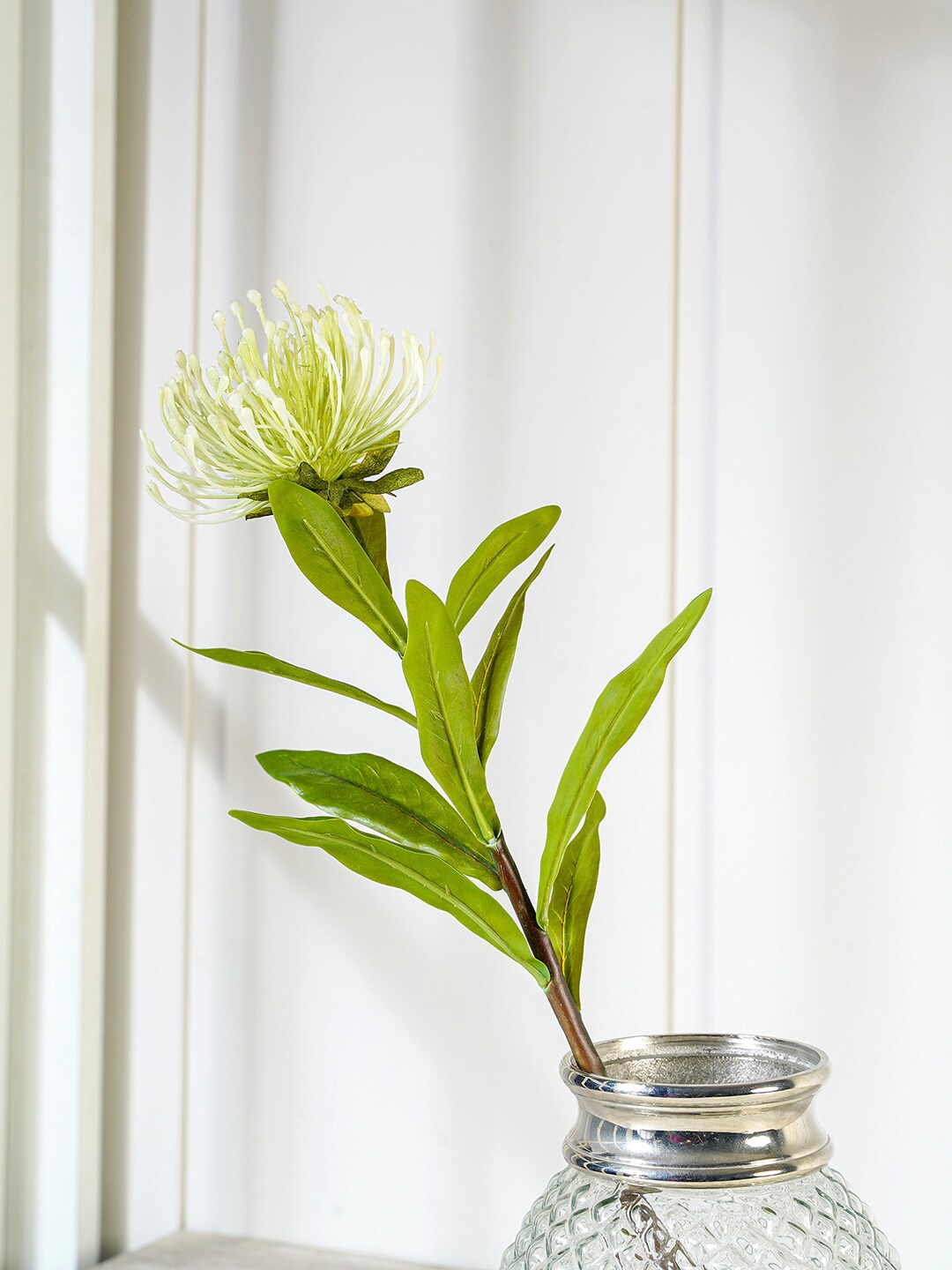 

Pure Home and Living White Protea Stem