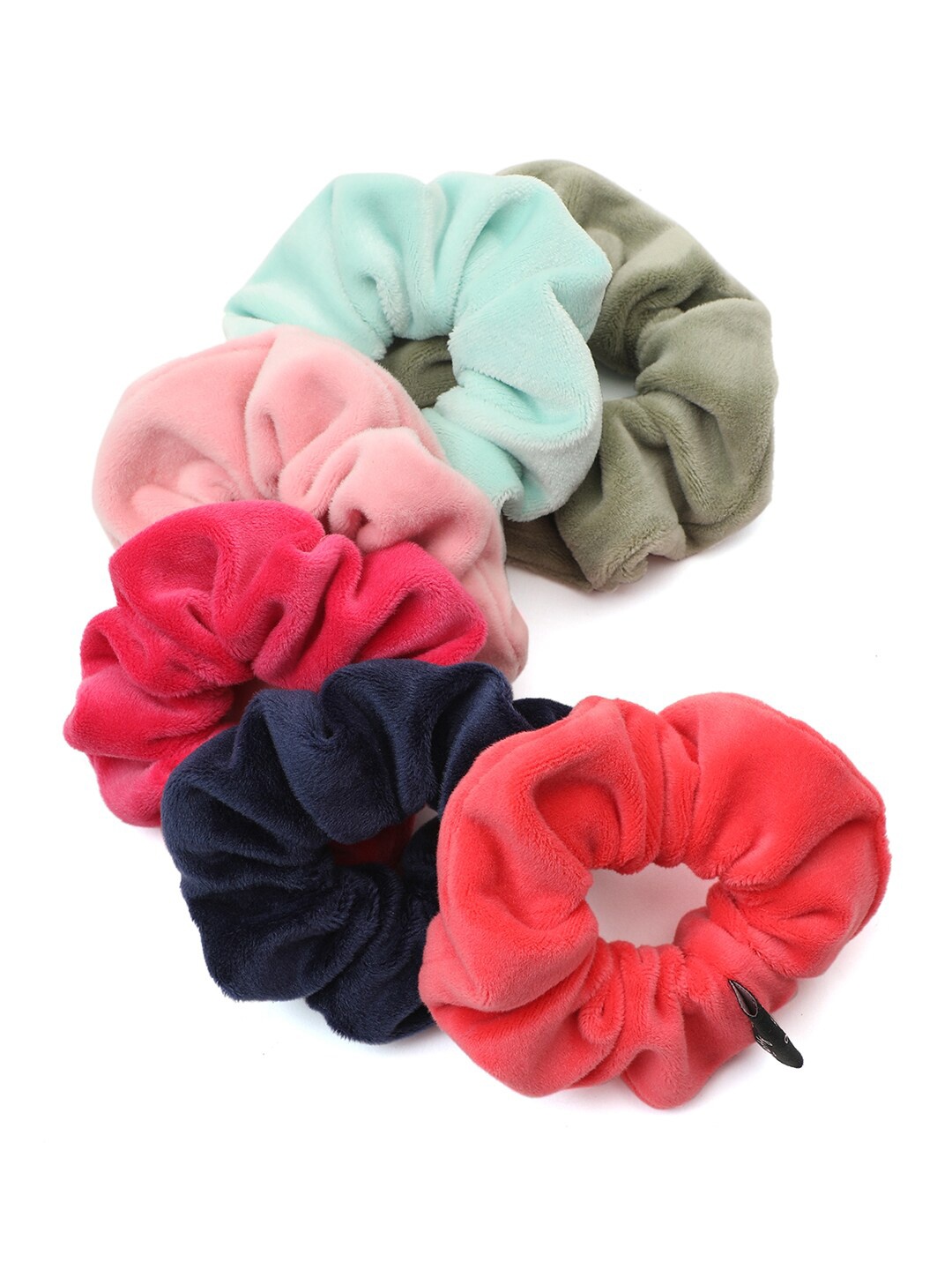 

Knotty Tail Women Green & Red Set of 6 Ponytail Holders