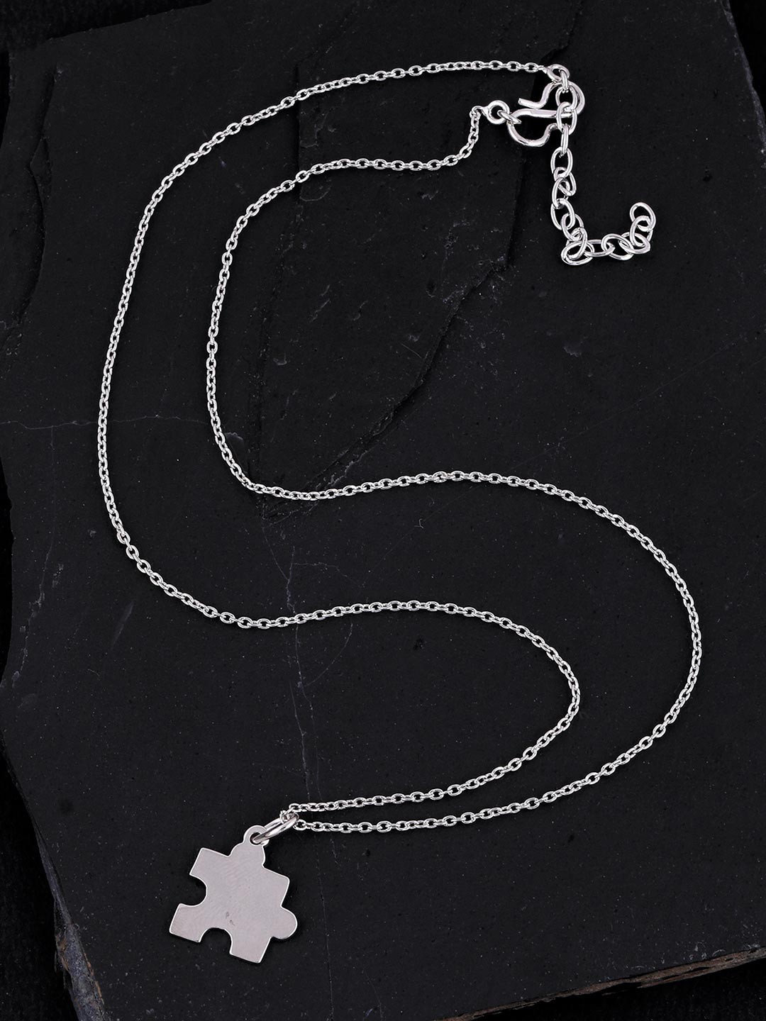 

Tistabene Rhodium-Plated Pendant With Chain, White
